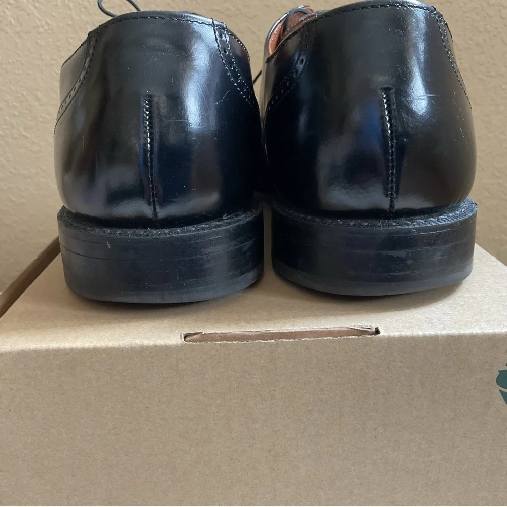Bostonian Classics Black Leather Men’s Wingtip Size 9D/B